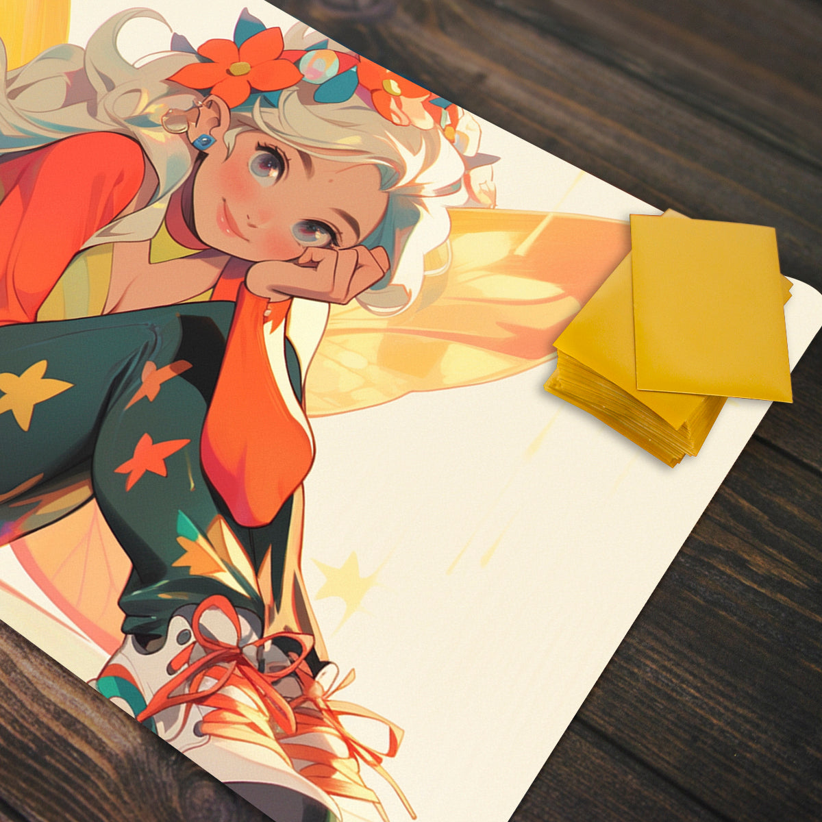 Star Eyed Fairy Playmat - Premium Playmat from Inked Gaming - Just $34.99! Shop now at Game Crave Tournament Store
