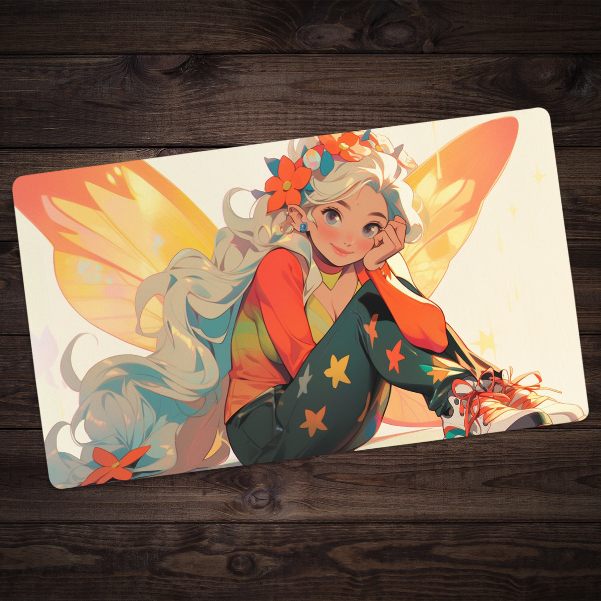 Star Eyed Fairy Playmat - Premium Playmat from Inked Gaming - Just $34.99! Shop now at Game Crave Tournament Store