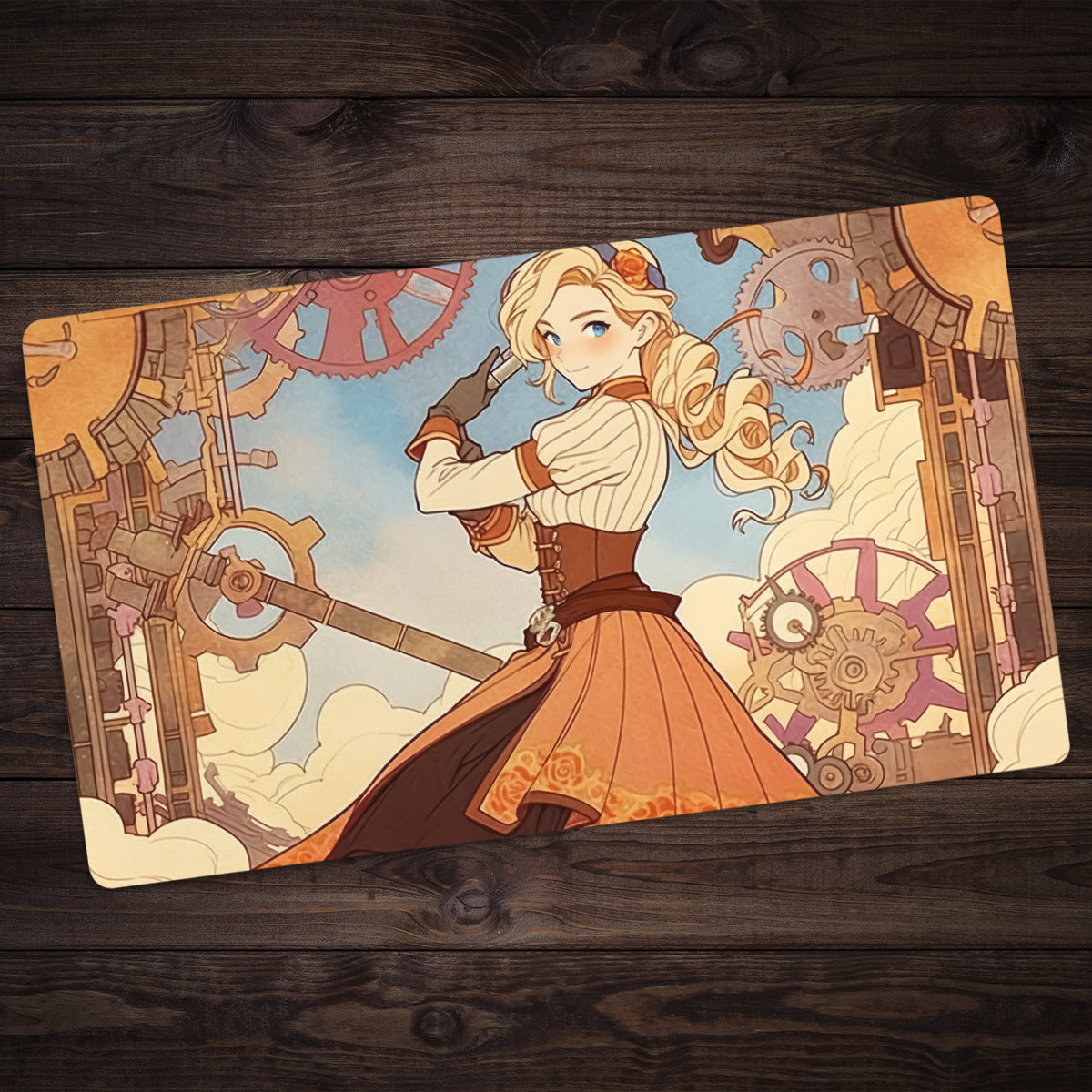 Steampunk Cutie Playmat - Premium Playmat from Inked Gaming - Just $34.99! Shop now at Game Crave Tournament Store