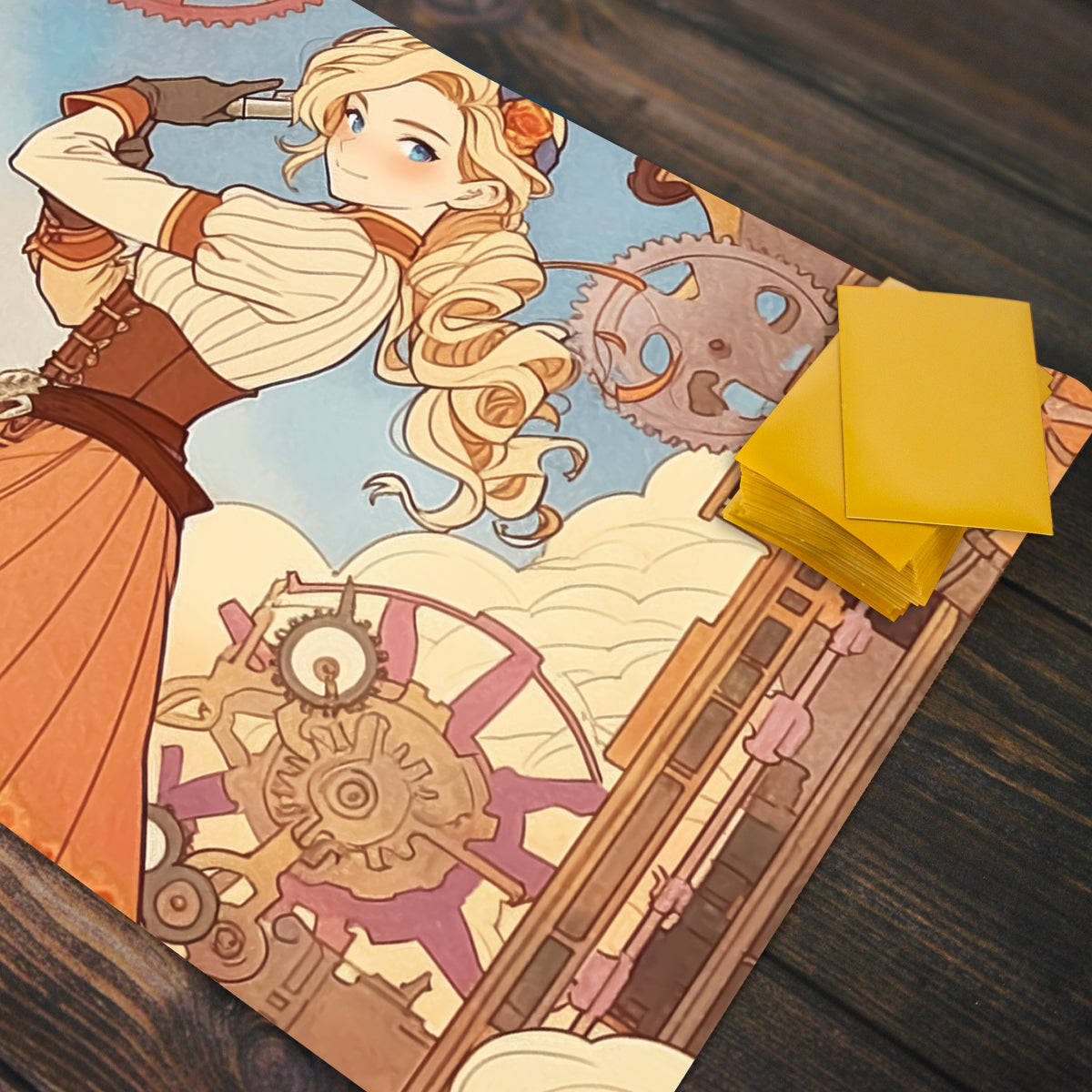 Steampunk Cutie Playmat - Premium Playmat from Inked Gaming - Just $34.99! Shop now at Game Crave Tournament Store