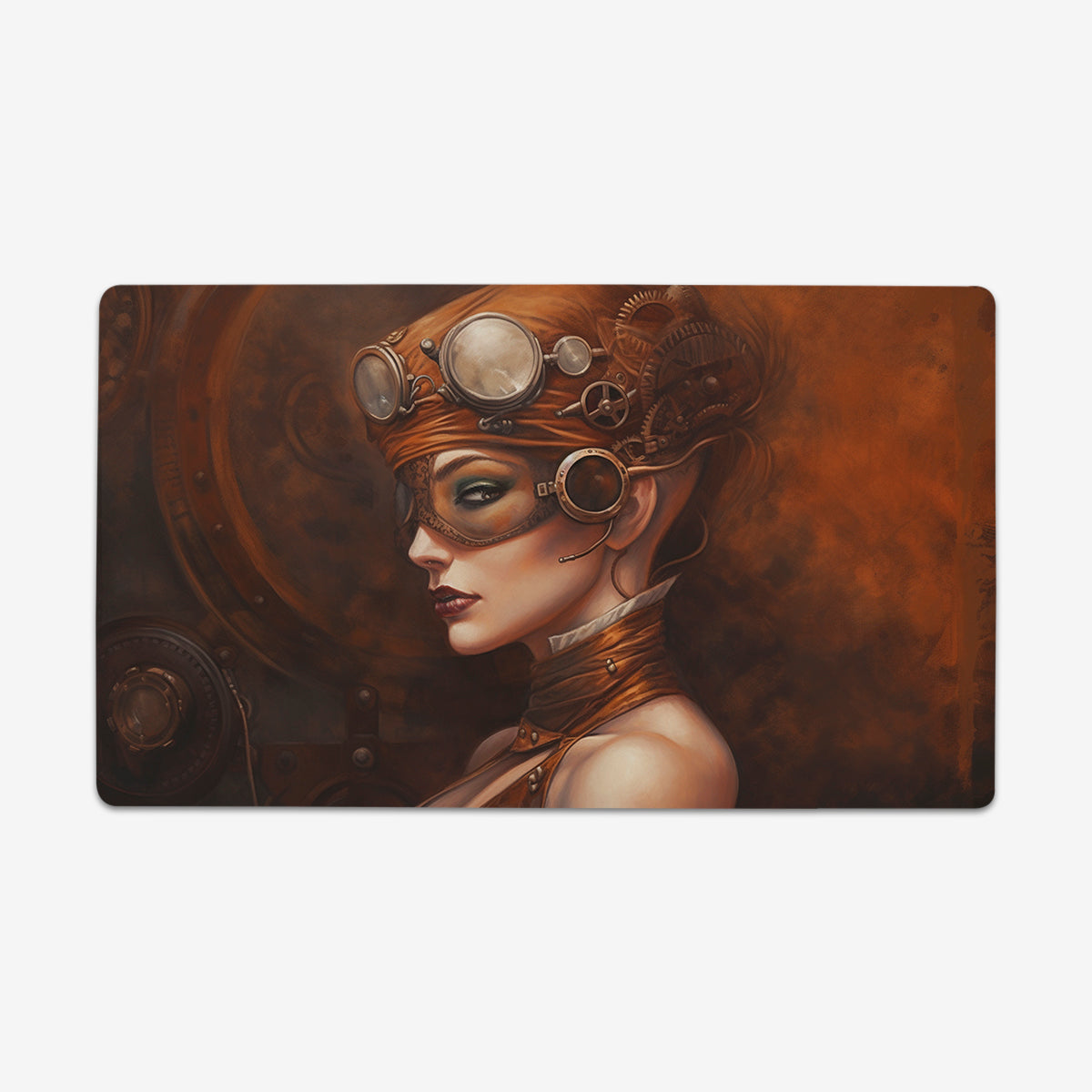 Steampunk Side Eye Playmat - Premium Playmat from Inked Gaming - Just $34.99! Shop now at Game Crave Tournament Store