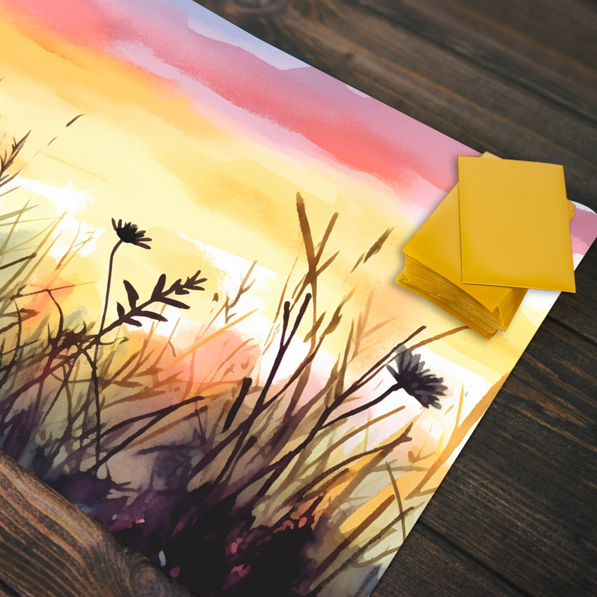 Sunset Prairie Playmat - Premium Playmat from Inked Gaming - Just $34.99! Shop now at Game Crave Tournament Store