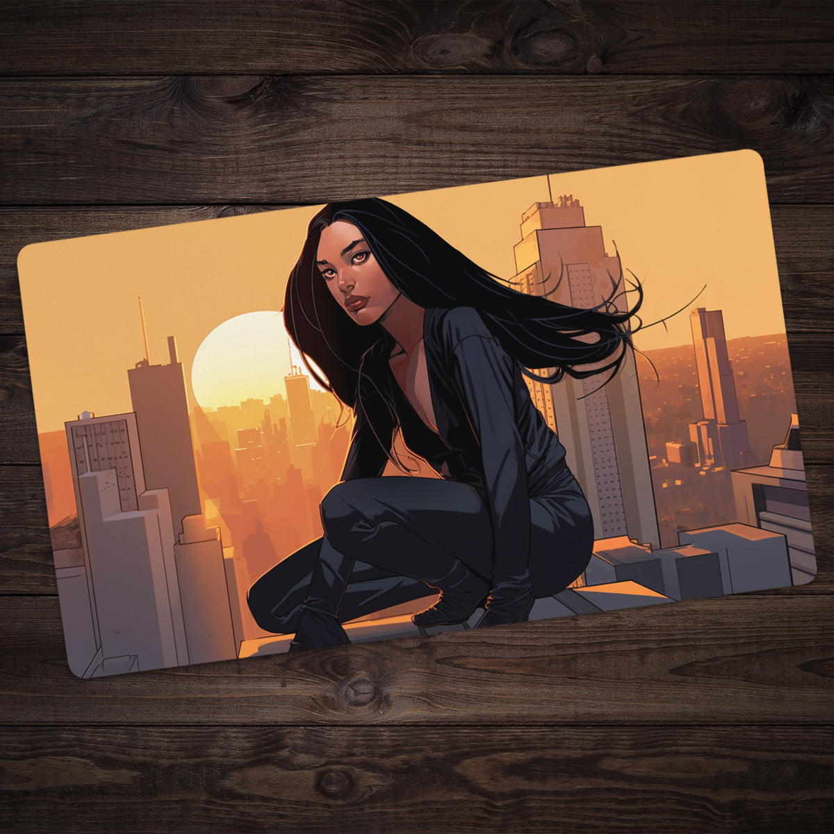 Sunset Stunner Playmat - Premium Playmat from Inked Gaming - Just $34.99! Shop now at Game Crave Tournament Store