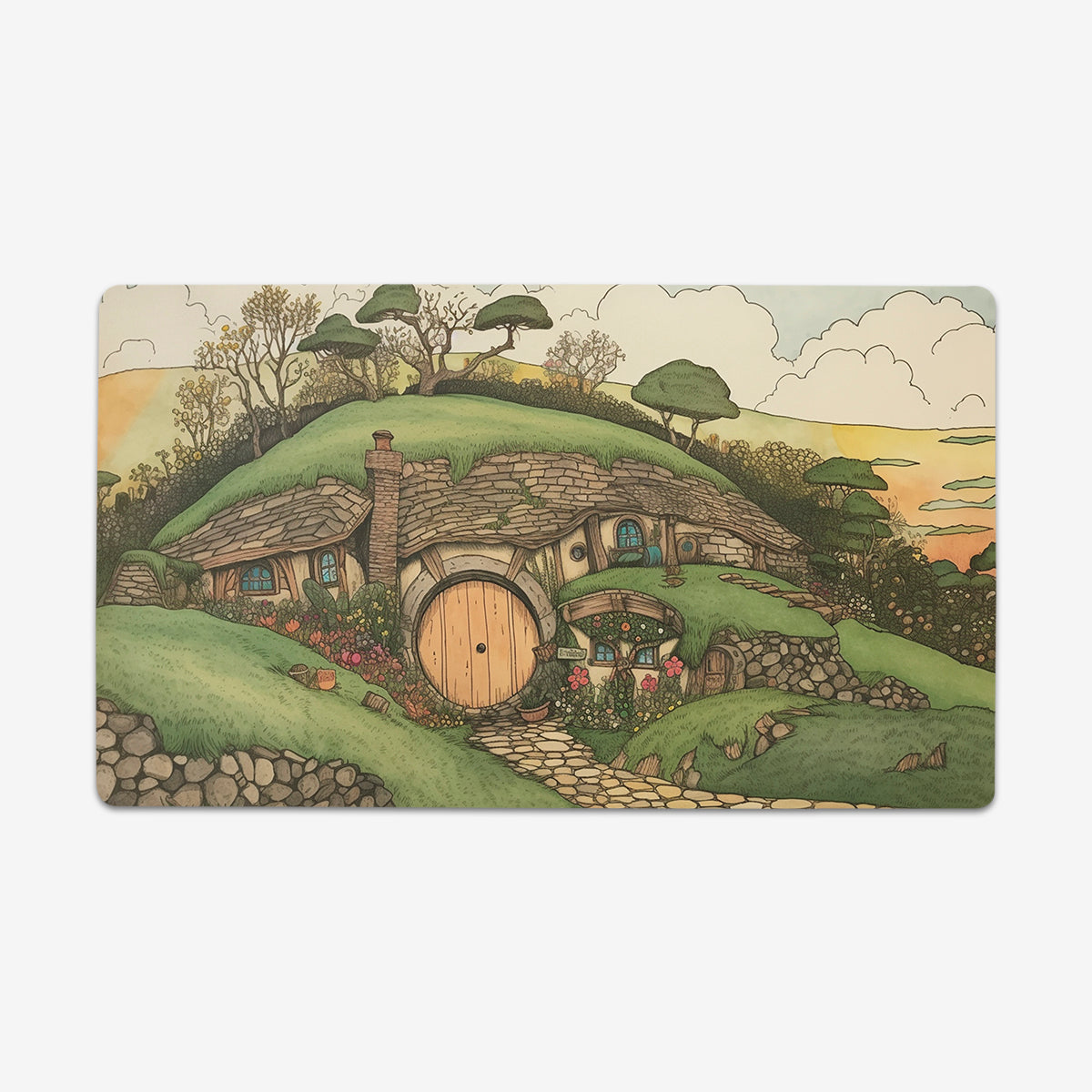 The Circle Door Playmat - Premium Playmat from Inked Gaming - Just $34.99! Shop now at Game Crave Tournament Store