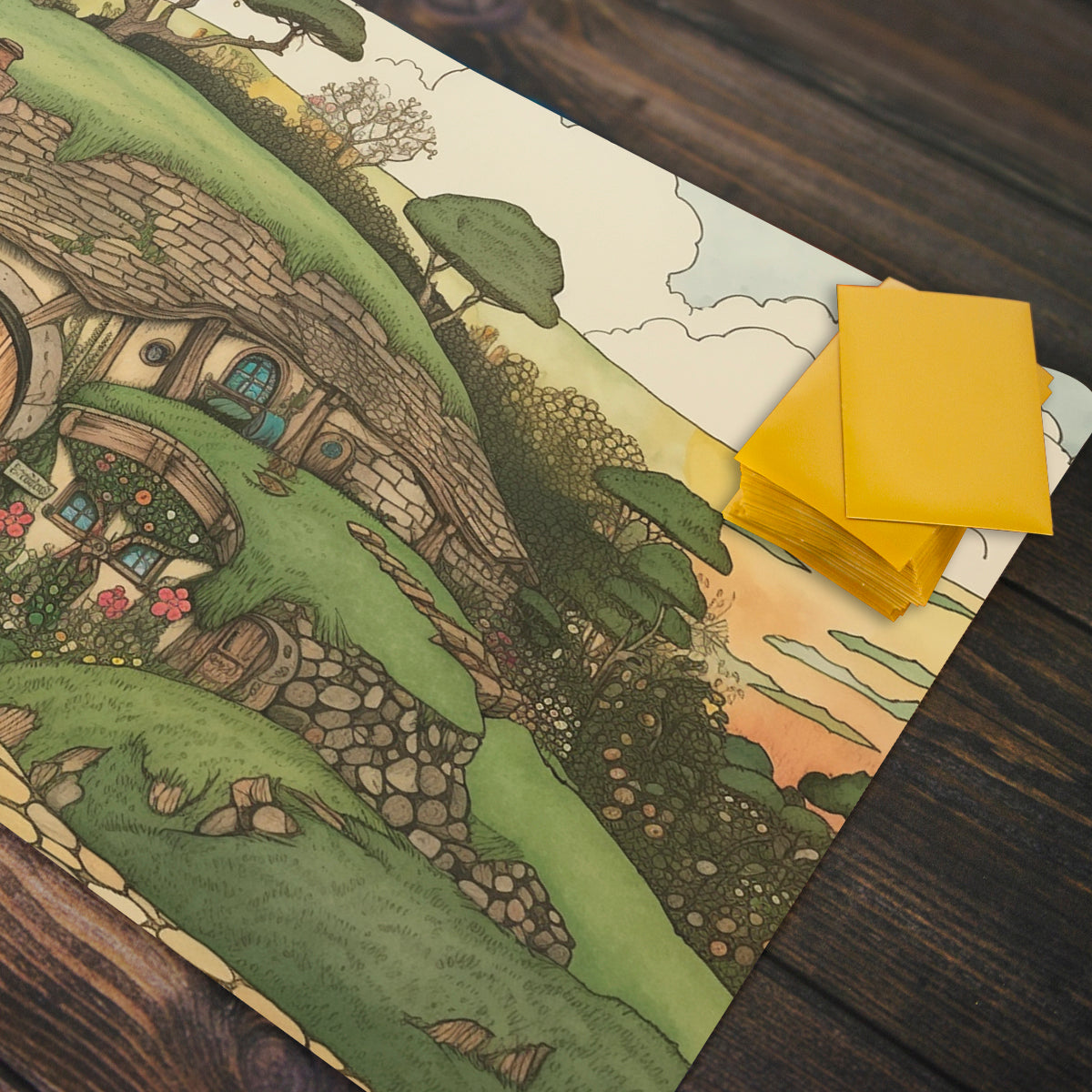 The Circle Door Playmat - Premium Playmat from Inked Gaming - Just $34.99! Shop now at Game Crave Tournament Store