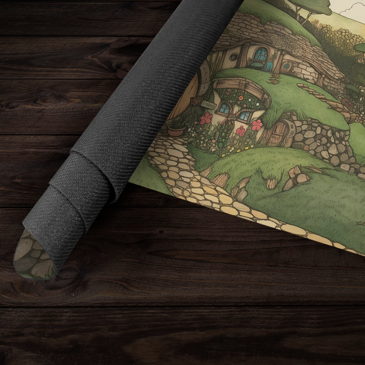 The Circle Door Playmat - Premium Playmat from Inked Gaming - Just $34.99! Shop now at Game Crave Tournament Store