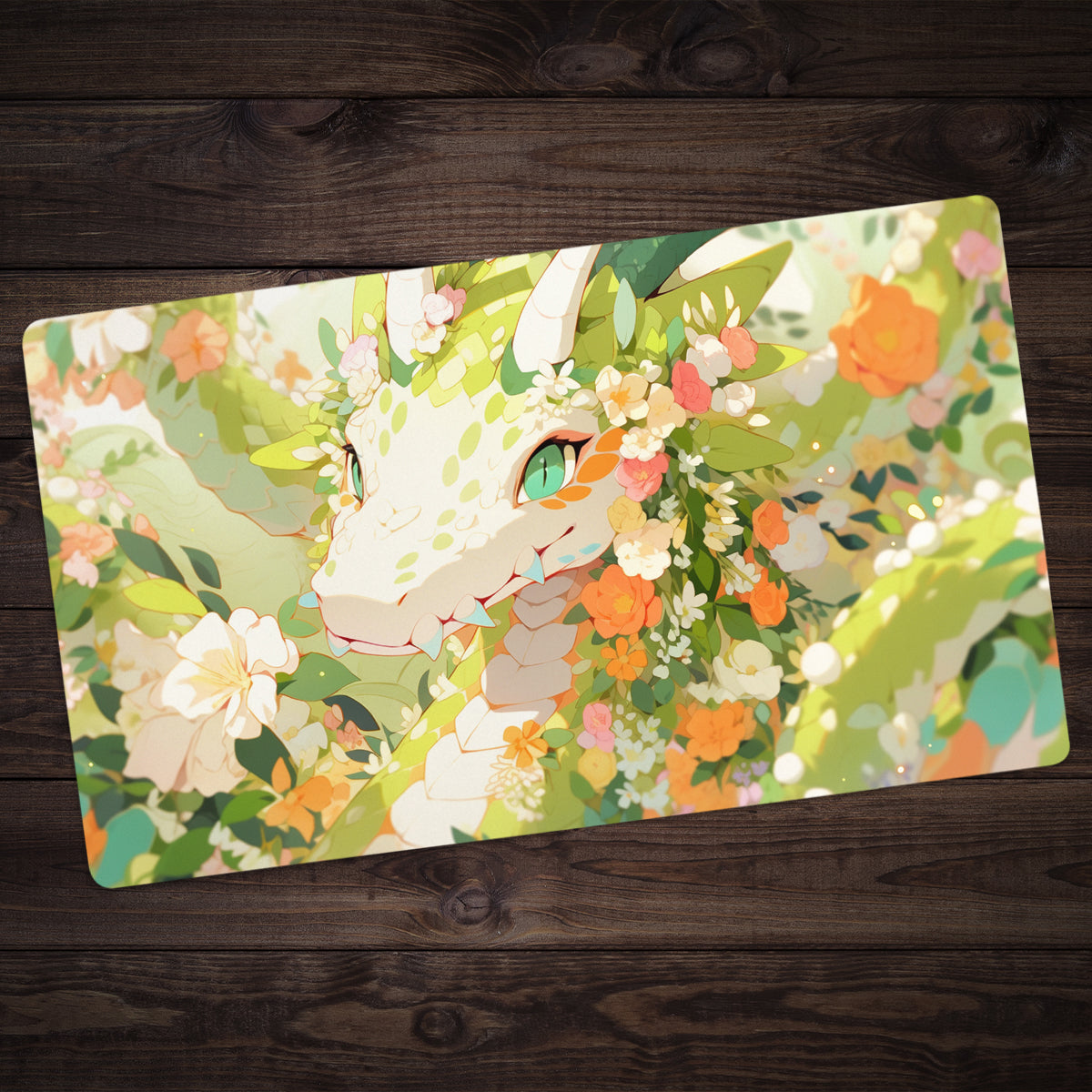 The Dragon Druid Playmat - Premium Playmat from Inked Gaming - Just $34.99! Shop now at Game Crave Tournament Store