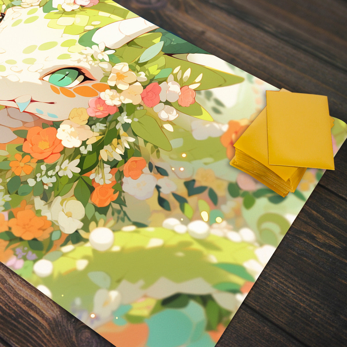 The Dragon Druid Playmat - Premium Playmat from Inked Gaming - Just $34.99! Shop now at Game Crave Tournament Store