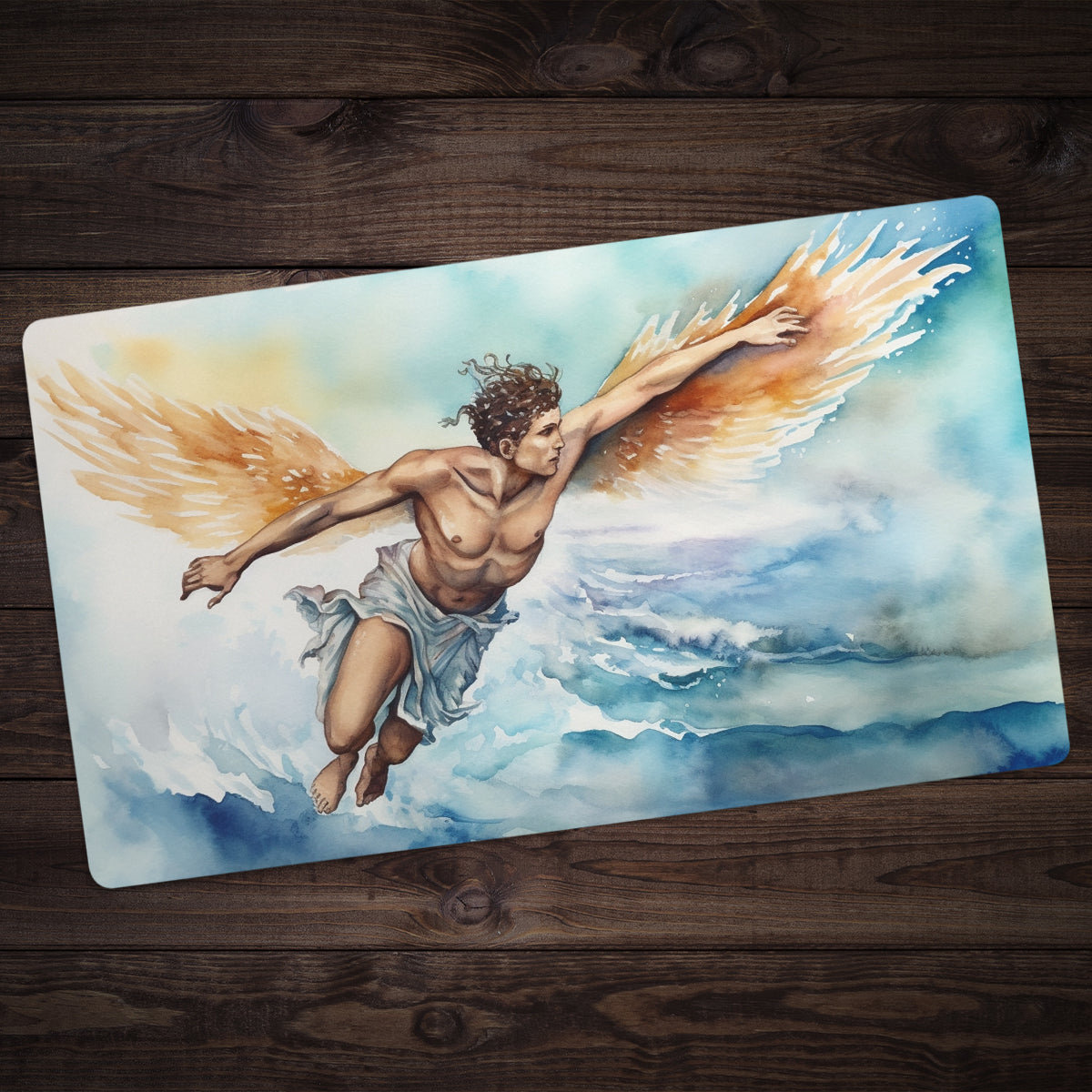 The Fall of Icarus Playmat - Premium Playmat from Inked Gaming - Just $34.99! Shop now at Game Crave Tournament Store