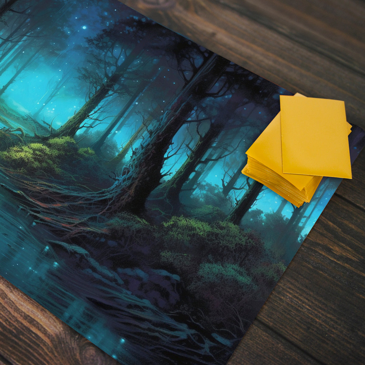 The Forest Brilliance Playmat - Premium Playmat from Inked Gaming - Just $34.99! Shop now at Game Crave Tournament Store