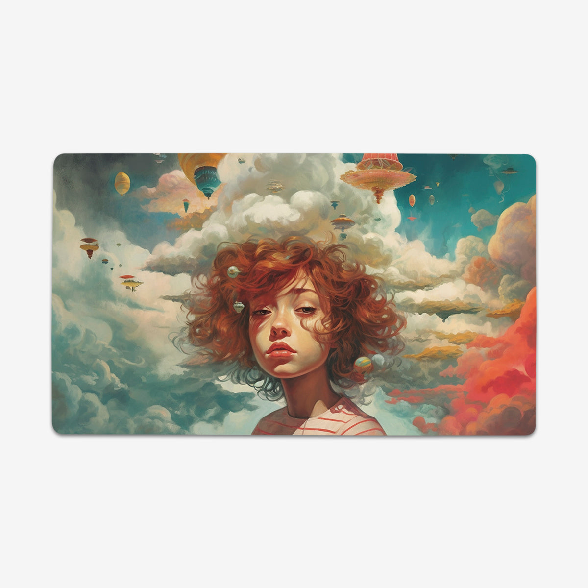 Thoughts Playmat - Premium Playmat from Inked Gaming - Just $34.99! Shop now at Game Crave Tournament Store