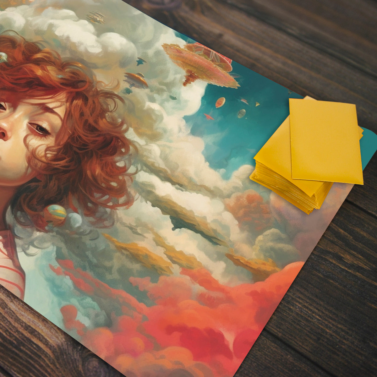 Thoughts Playmat - Premium Playmat from Inked Gaming - Just $34.99! Shop now at Game Crave Tournament Store