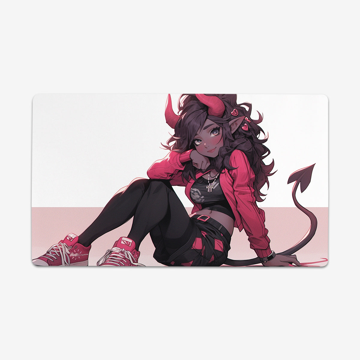 Tiefling Trouble Playmat - Premium Playmat from Inked Gaming - Just $34.99! Shop now at Game Crave Tournament Store