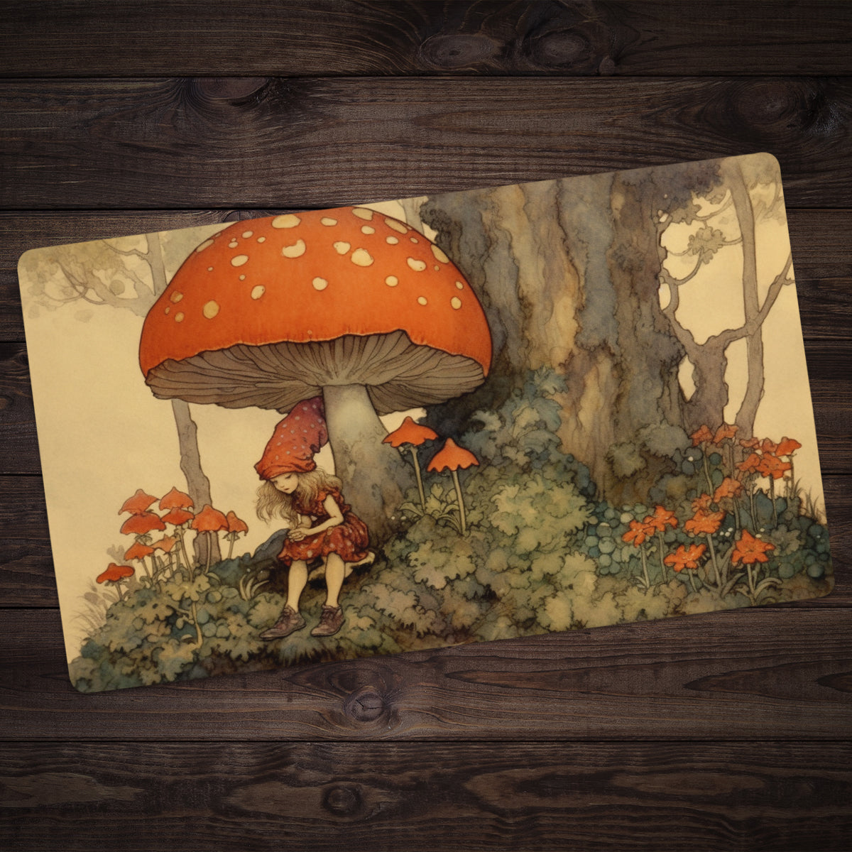 Tiny Girl Playmat - Premium Playmat from Inked Gaming - Just $34.99! Shop now at Game Crave Tournament Store