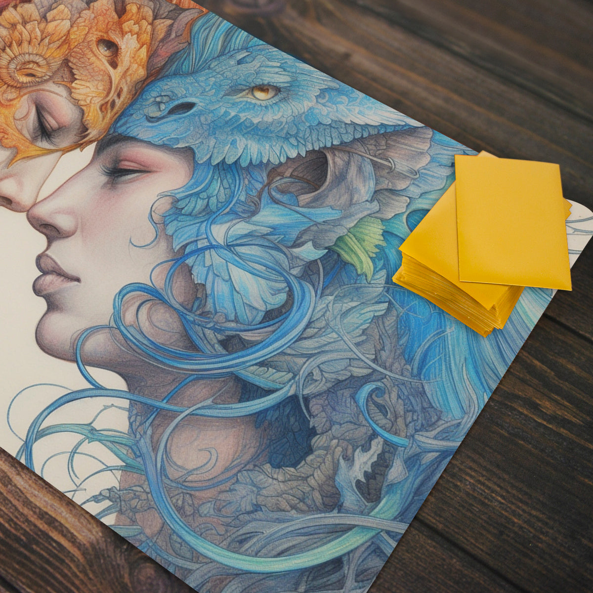 Together is Better Playmat - Premium Playmat from Inked Gaming - Just $34.99! Shop now at Game Crave Tournament Store