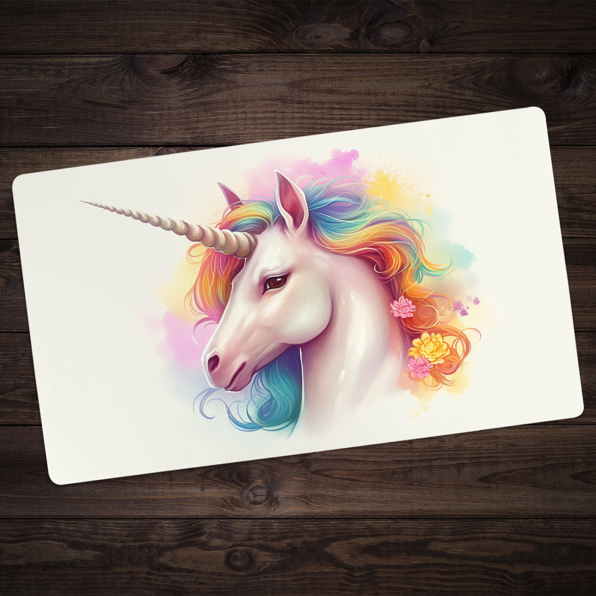 Unicorn Queen Playmat - Premium Playmat from Inked Gaming - Just $34.99! Shop now at Game Crave Tournament Store