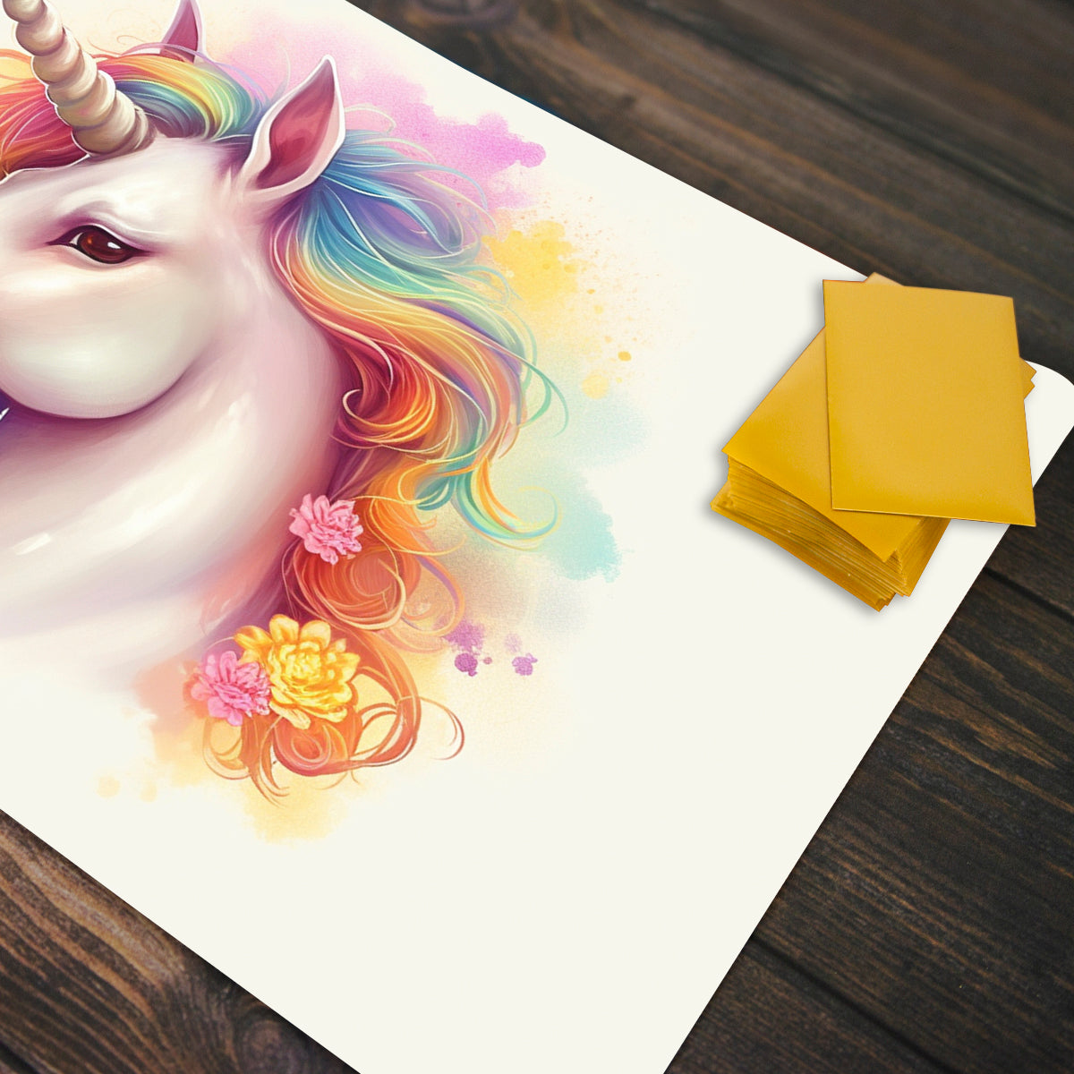 Unicorn Queen Playmat - Premium Playmat from Inked Gaming - Just $34.99! Shop now at Game Crave Tournament Store