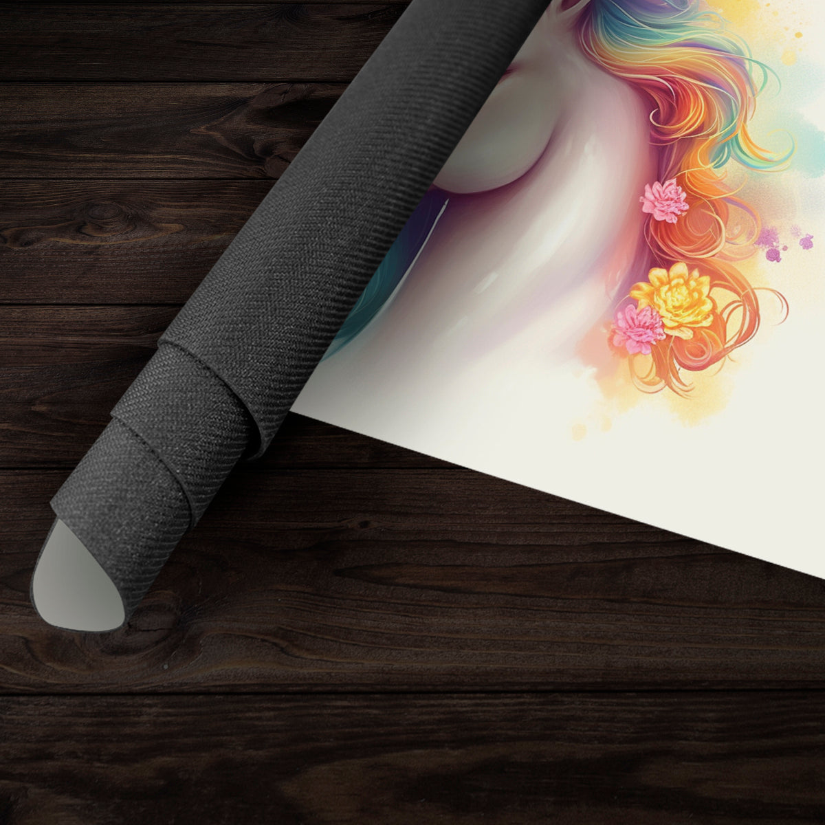 Unicorn Queen Playmat - Premium Playmat from Inked Gaming - Just $34.99! Shop now at Game Crave Tournament Store
