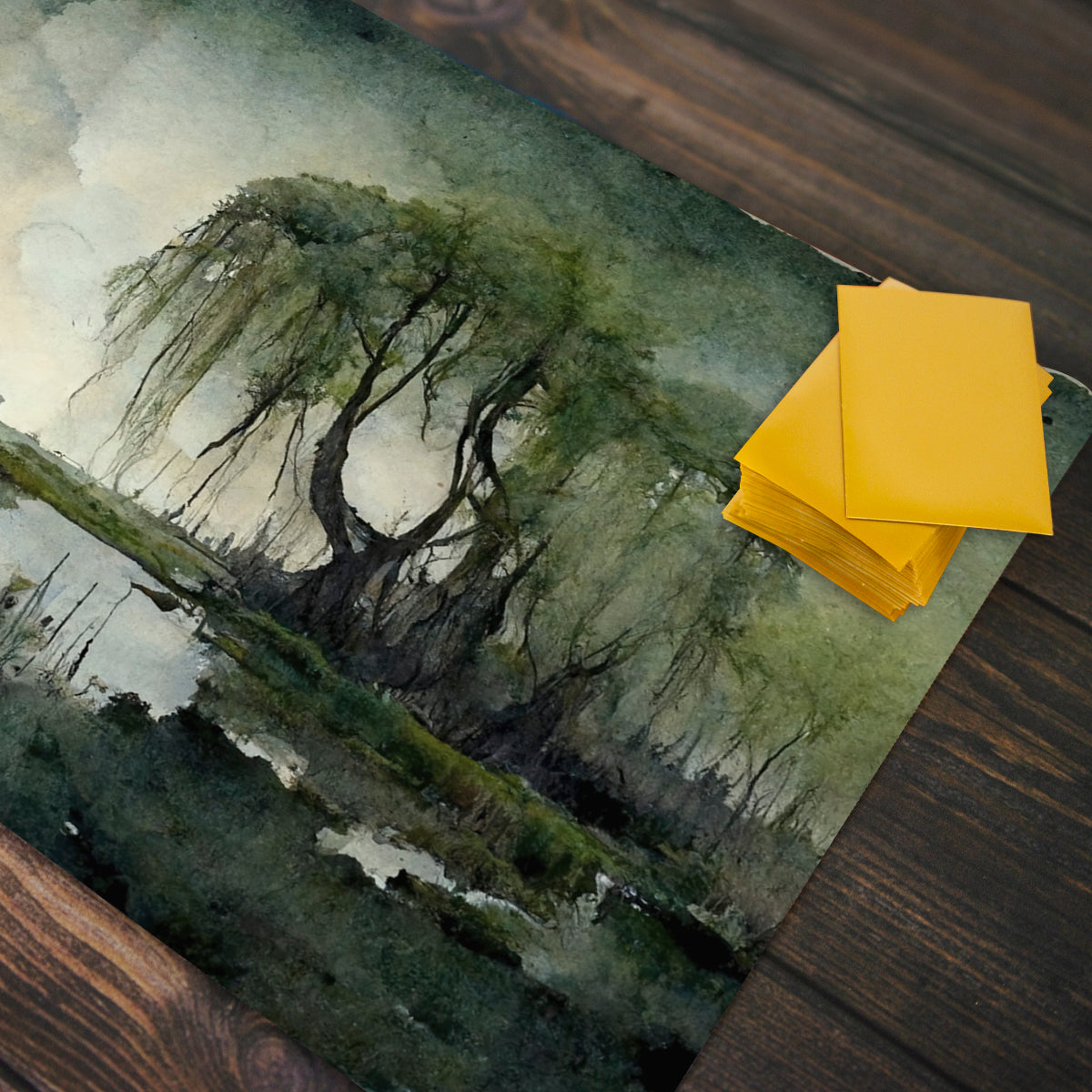 Verdant Swamp Playmat - Premium Playmat from Inked Gaming - Just $34.99! Shop now at Game Crave Tournament Store
