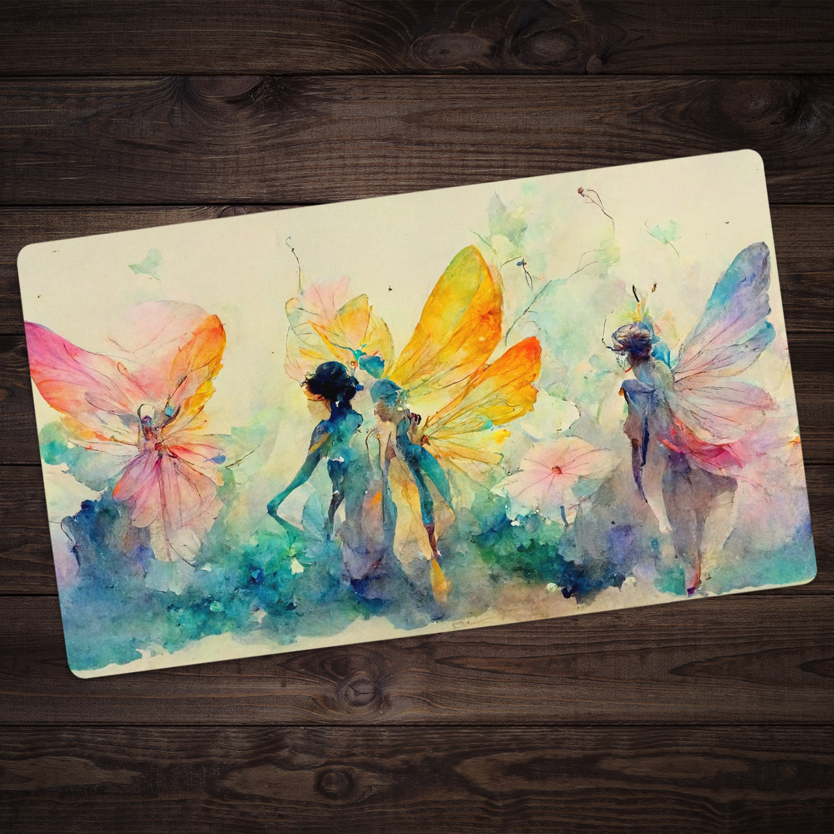 Vibrant Fairies Playmat - Premium Playmat from Inked Gaming - Just $34.99! Shop now at Game Crave Tournament Store