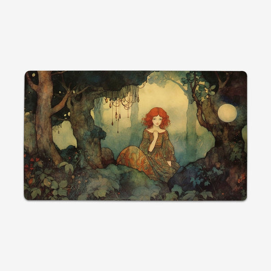 Wandering Girl Playmat - Premium Playmat from Inked Gaming - Just $34.99! Shop now at Game Crave Tournament Store