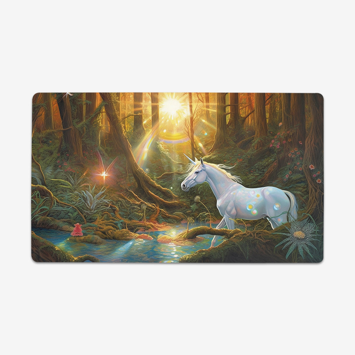Wandering Unicorn Playmat - Premium Playmat from Inked Gaming - Just $34.99! Shop now at Game Crave Tournament Store