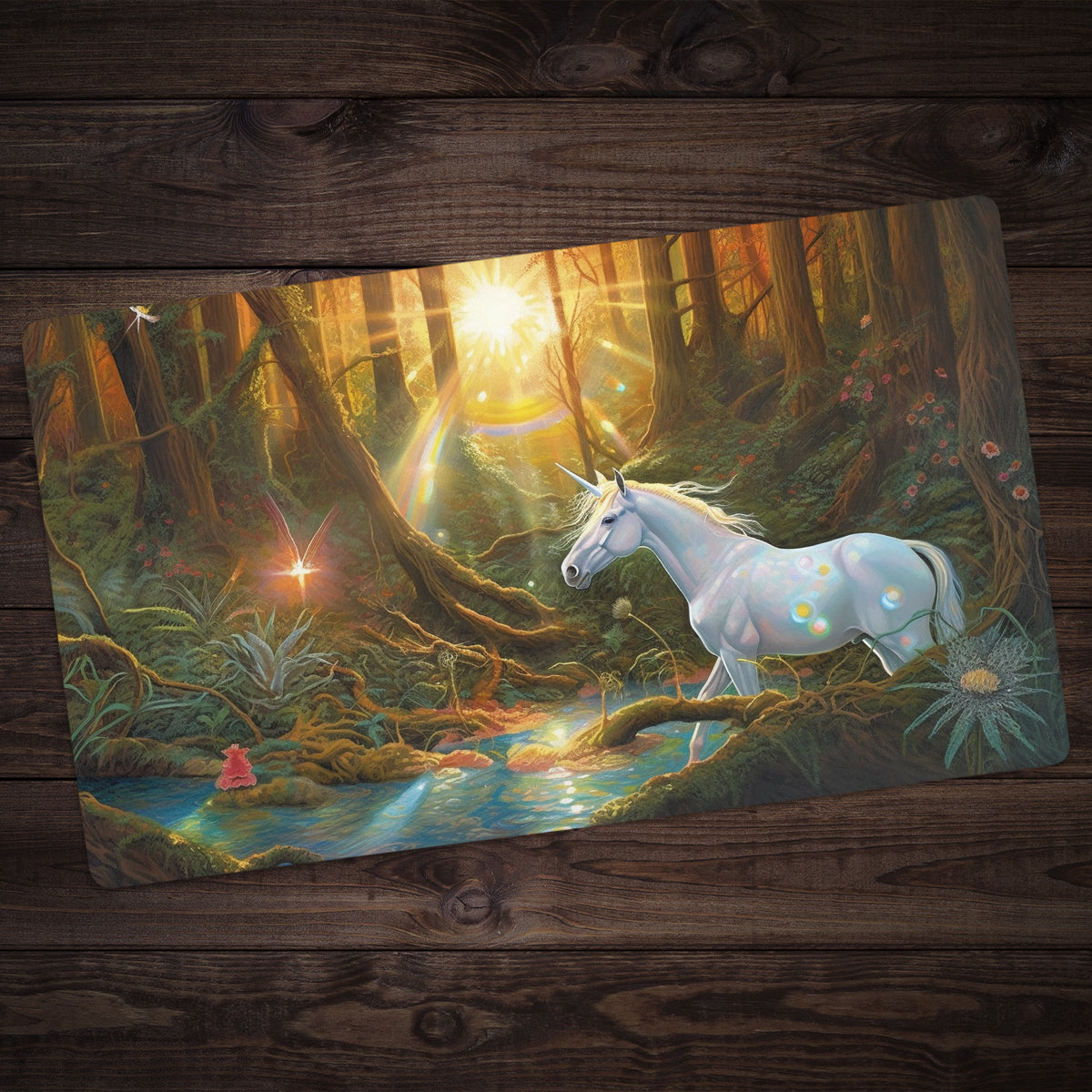 Wandering Unicorn Playmat - Premium Playmat from Inked Gaming - Just $34.99! Shop now at Game Crave Tournament Store