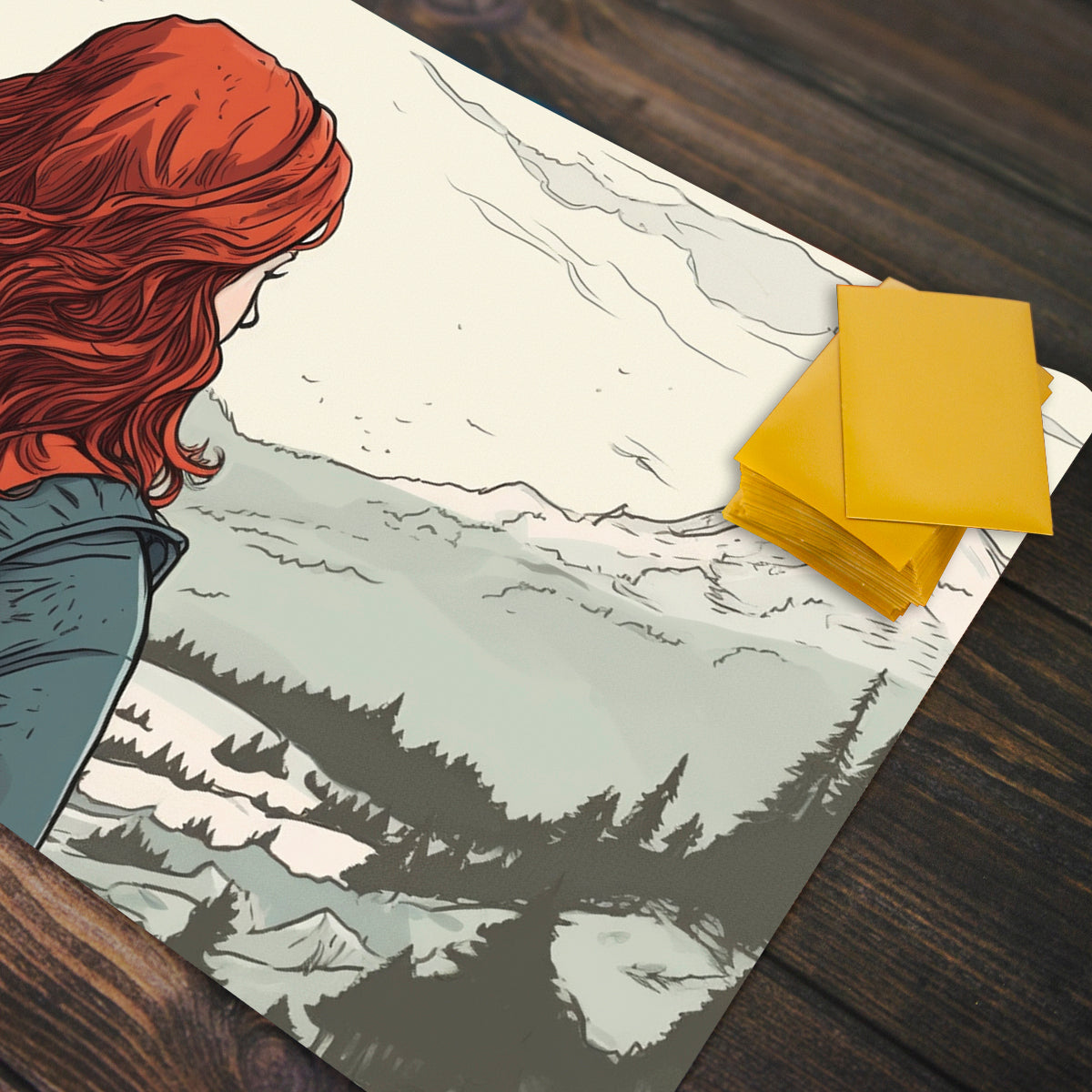 Wanderlust Playmat - Premium Playmat from Inked Gaming - Just $34.99! Shop now at Game Crave Tournament Store