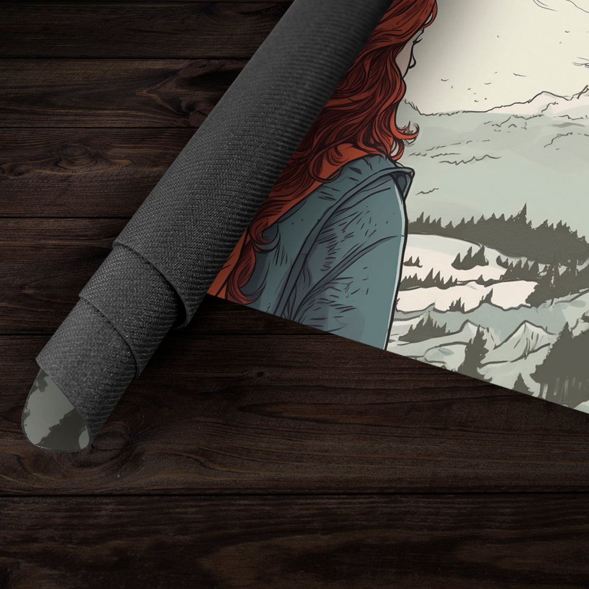 Wanderlust Playmat - Premium Playmat from Inked Gaming - Just $34.99! Shop now at Game Crave Tournament Store