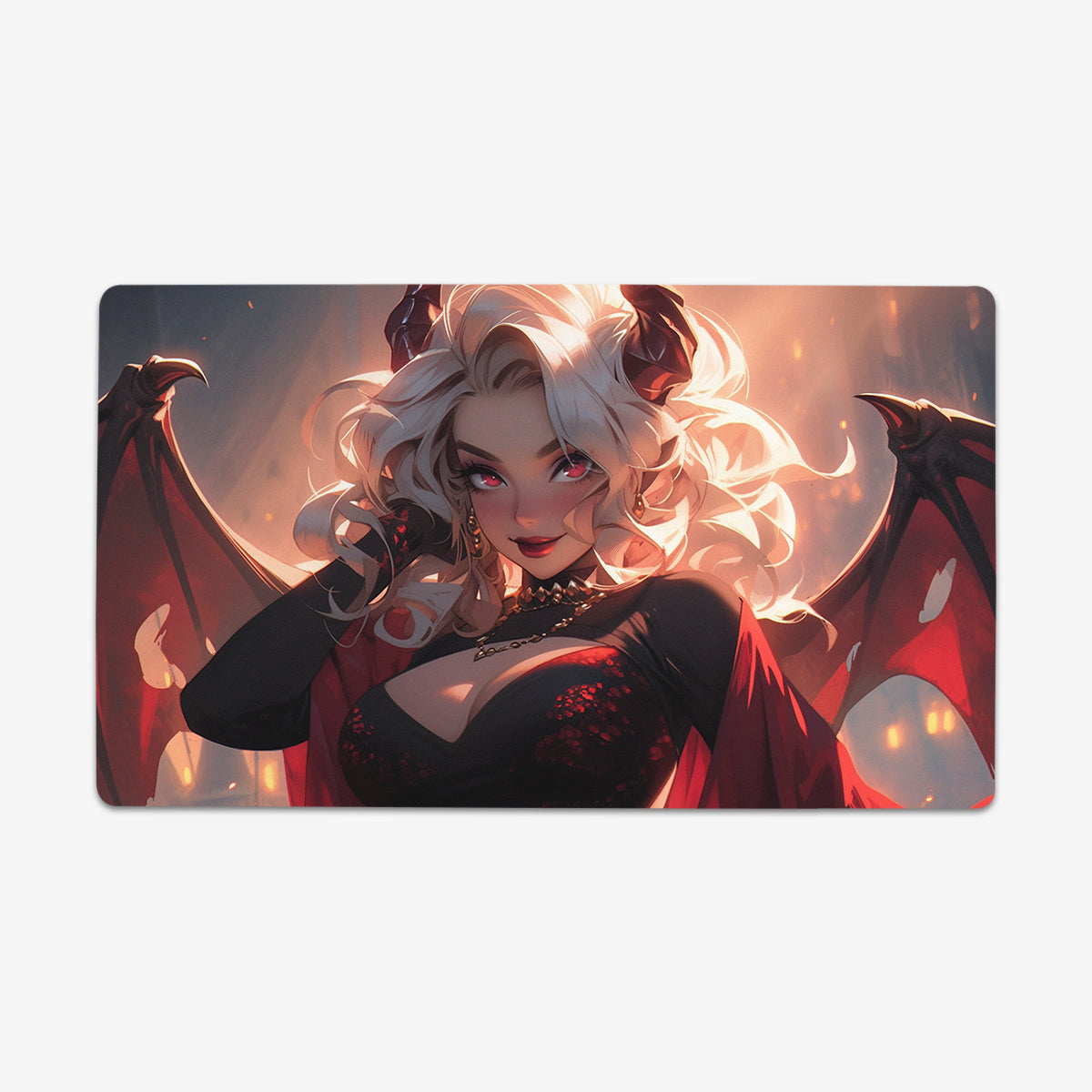 Winged Vampire Playmat - Premium Playmat from Inked Gaming - Just $34.99! Shop now at Game Crave Tournament Store