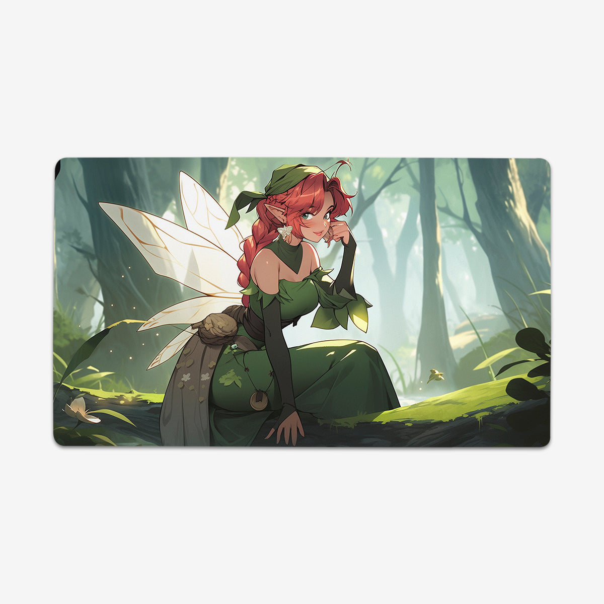 Woodland Fairy Playmat - Premium Playmat from Inked Gaming - Just $34.99! Shop now at Game Crave Tournament Store