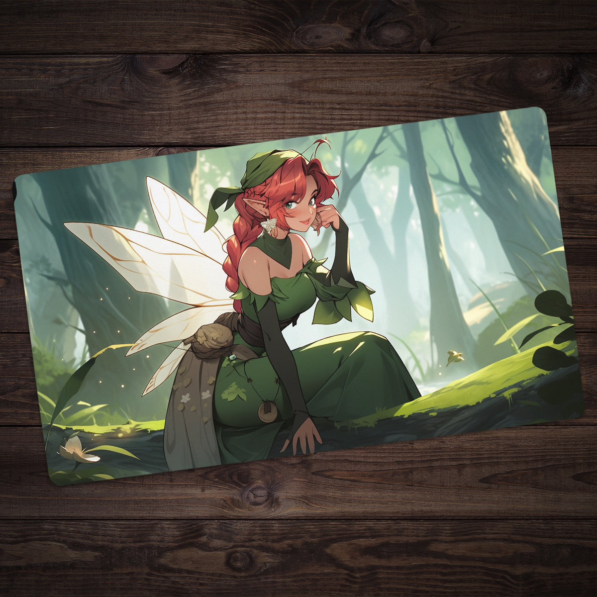 Woodland Fairy Playmat - Premium Playmat from Inked Gaming - Just $34.99! Shop now at Game Crave Tournament Store