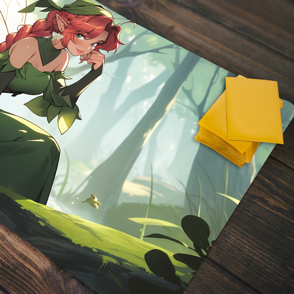 Woodland Fairy Playmat - Premium Playmat from Inked Gaming - Just $34.99! Shop now at Game Crave Tournament Store