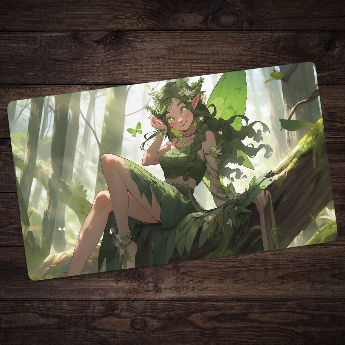 Woodland Nymph Playmat - Premium Playmat from Inked Gaming - Just $34.99! Shop now at Game Crave Tournament Store