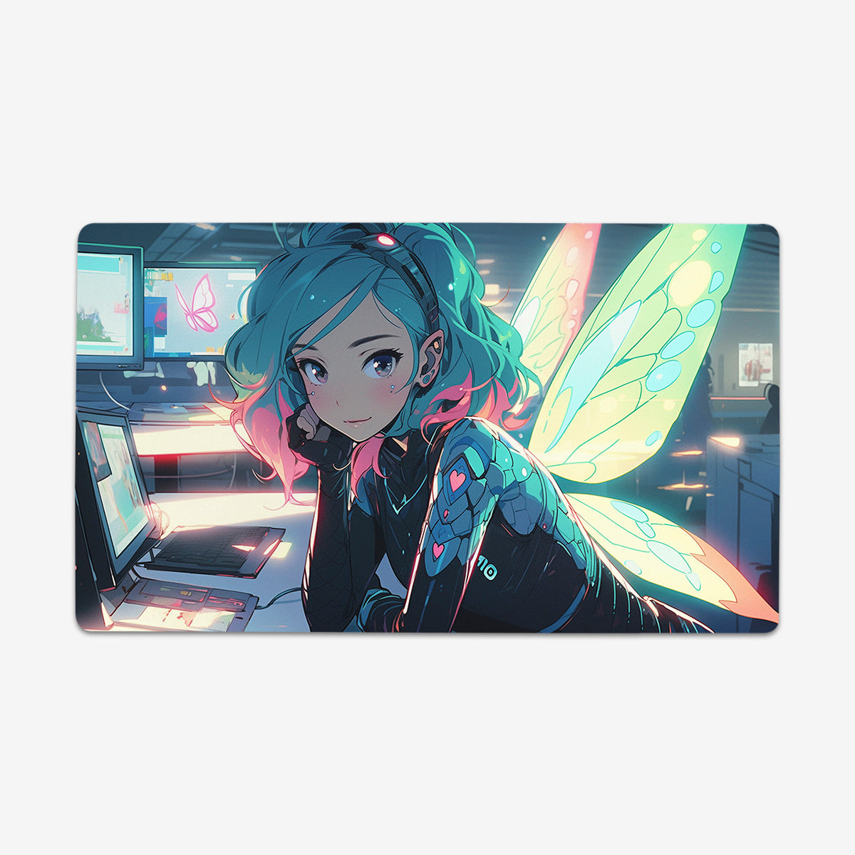 Workaholic Playmat - Premium Playmat from Inked Gaming - Just $34.99! Shop now at Game Crave Tournament Store
