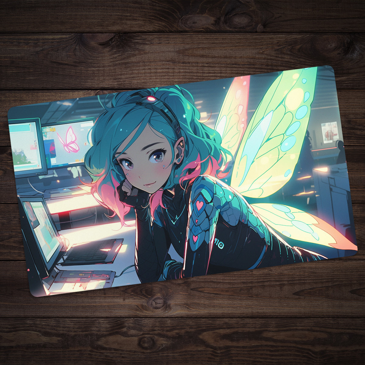 Workaholic Playmat - Premium Playmat from Inked Gaming - Just $34.99! Shop now at Game Crave Tournament Store