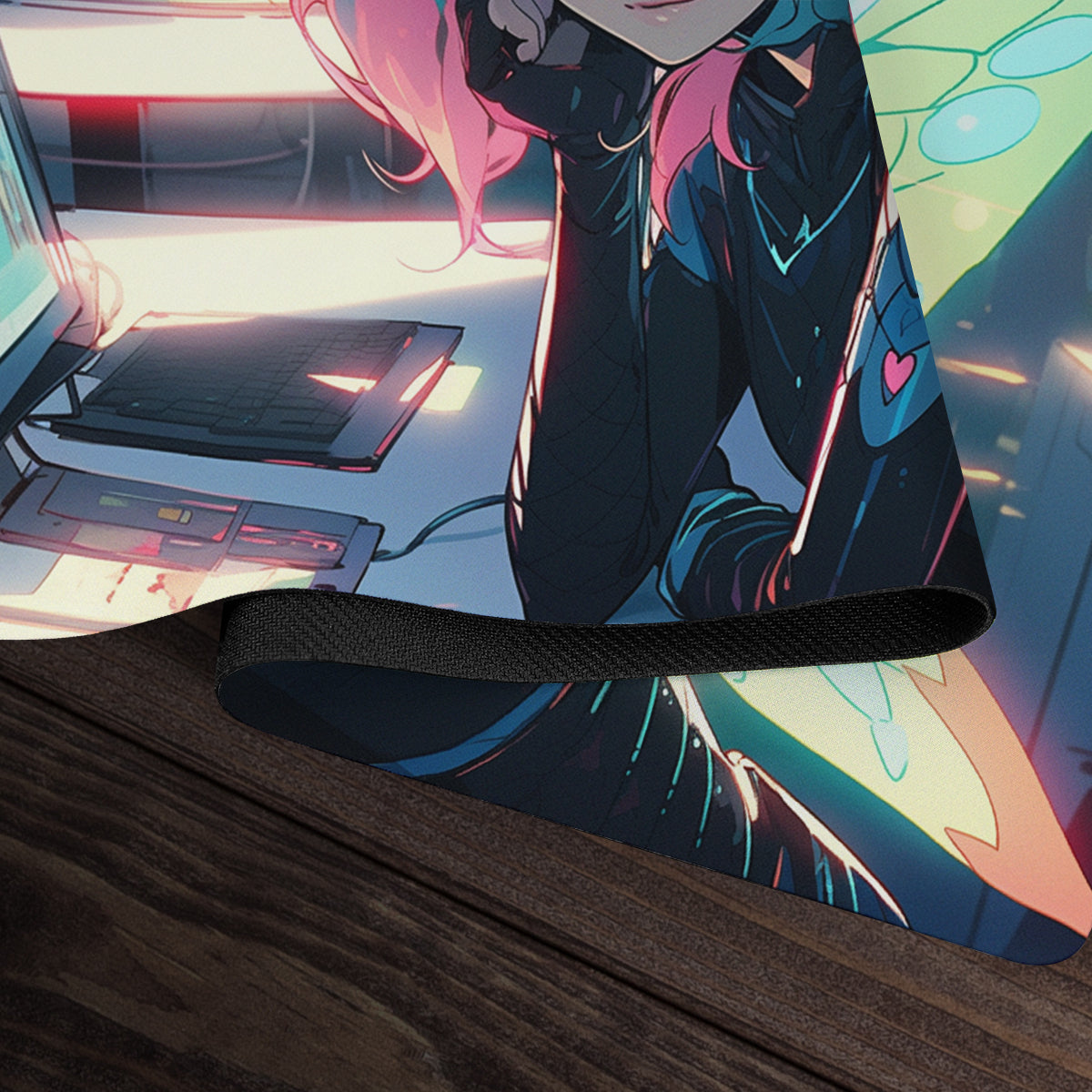 Workaholic Playmat - Premium Playmat from Inked Gaming - Just $34.99! Shop now at Game Crave Tournament Store