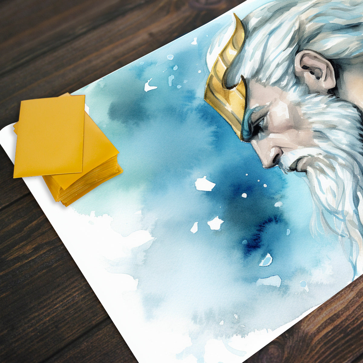 Zeus Playmat - Premium Playmat from Inked Gaming - Just $34.99! Shop now at Game Crave Tournament Store