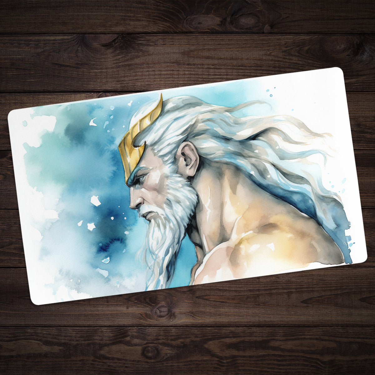 Zeus Playmat - Premium Playmat from Inked Gaming - Just $34.99! Shop now at Game Crave Tournament Store