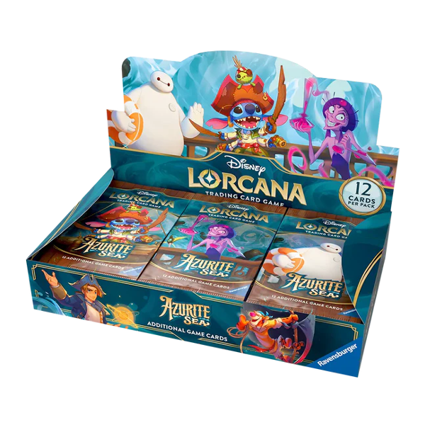 Lorcana TCG - Azurite Sea Booster Box - Premium Lorcana Sealed from Ravensburger - Just $129.99! Shop now at Game Crave Tournament Store