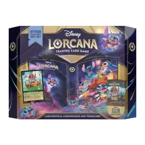Lorcana TCG - Azurite Sea Stitch Collector’s Gift Set - Premium Lorcana Sealed from Ravensburger - Just $49.99! Shop now at Game Crave Tournament Store