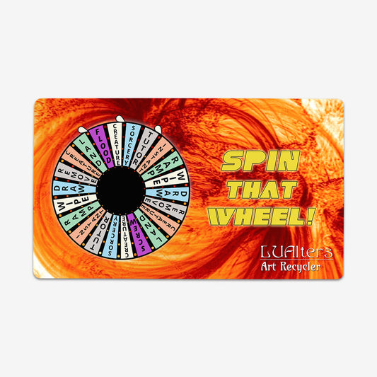 Spin That Wheel Playmat - Premium Playmat from Inked Gaming - Just $34.99! Shop now at Game Crave Tournament Store