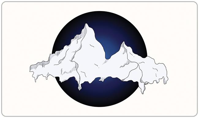 The Mountains Are Calling Playmat - Premium Playmat from Inked Gaming - Just $34.99! Shop now at Game Crave Tournament Store