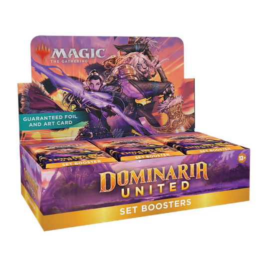MTG TCG - Dominaria United Set Booster Box - Premium MTG Sealed from Wizards of the Coast - Just $129.99! Shop now at Game Crave Tournament Store