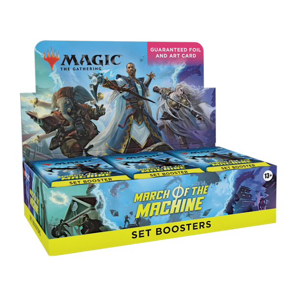 MTG TCG - March of the Machine Set Booster Box - Premium MTG Sealed from Wizards of the Coast - Just $129.99! Shop now at Game Crave Tournament Store
