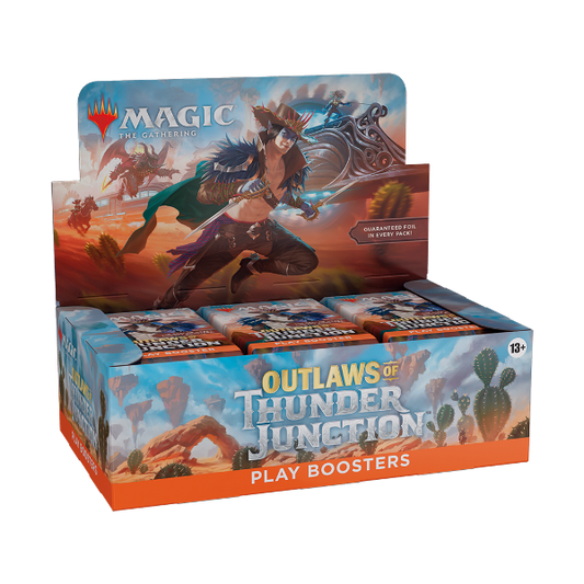MTG TCG - Outlaws of Thunder Junction Play Booster Box - Premium MTG Sealed from Wizards of the Coast - Just $149.99! Shop now at Game Crave Tournament Store