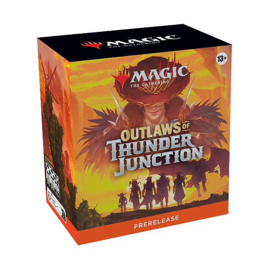 MTG TCG - Outlaws of Thunder Junction Pre-release Kit - Premium MTG Sealed from Wizards of the Coast - Just $34.99! Shop now at Game Crave Tournament Store