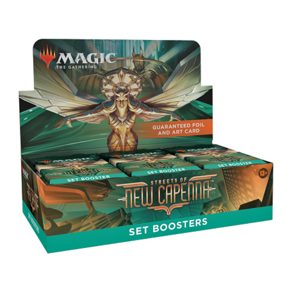 MTG TCG - Streets of New Capenna Set Booster Box - Premium MTG Sealed from Wizards of the Coast - Just $129.99! Shop now at Game Crave Tournament Store
