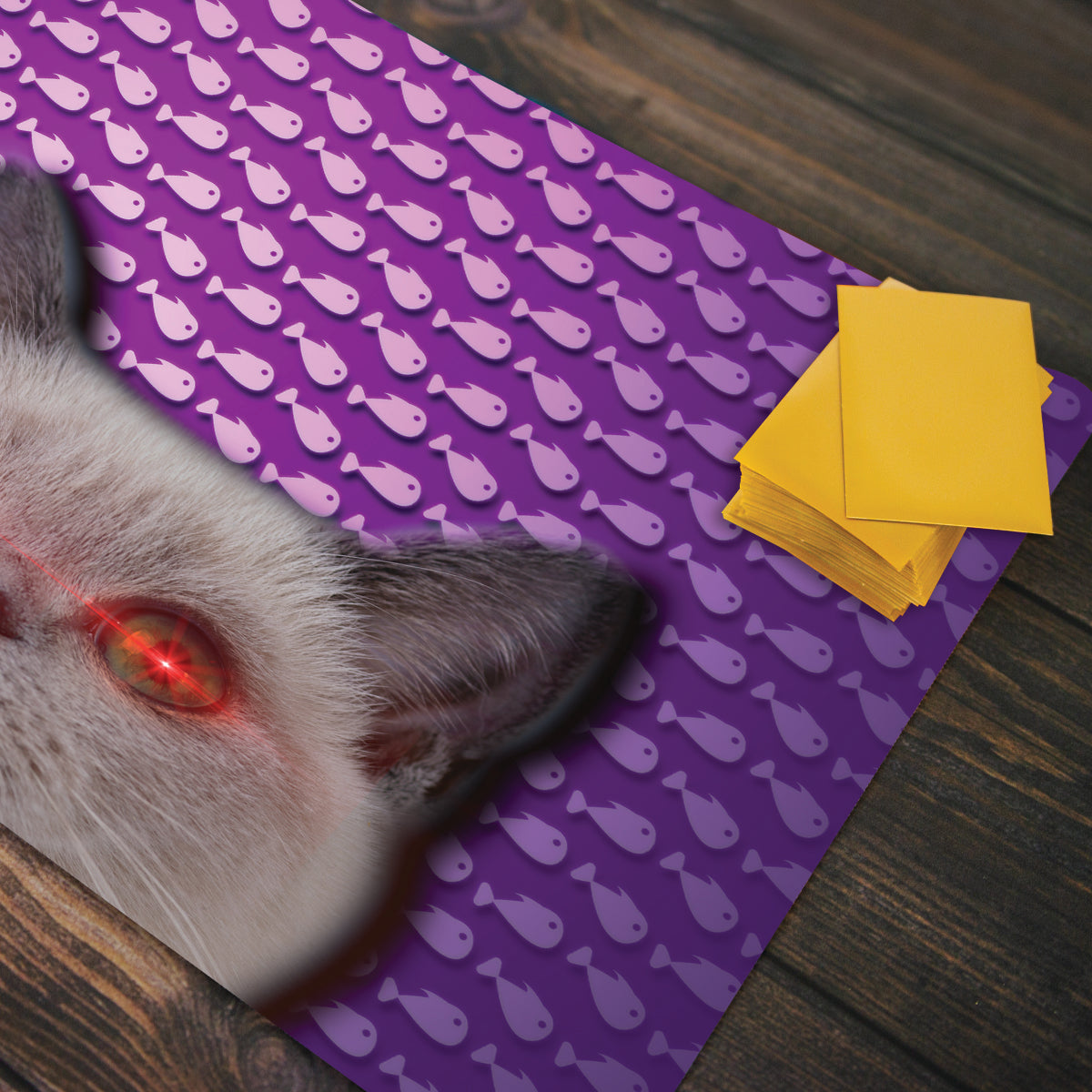 The Stack Cat Playmat - Premium Playmat from Inked Gaming - Just $34.99! Shop now at Game Crave Tournament Store