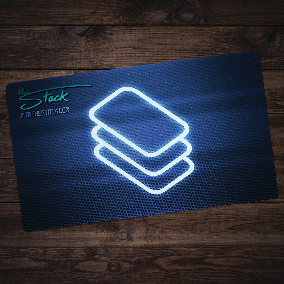 The Stack's Glitchlight Playmat - Premium Playmat from Inked Gaming - Just $34.99! Shop now at Game Crave Tournament Store